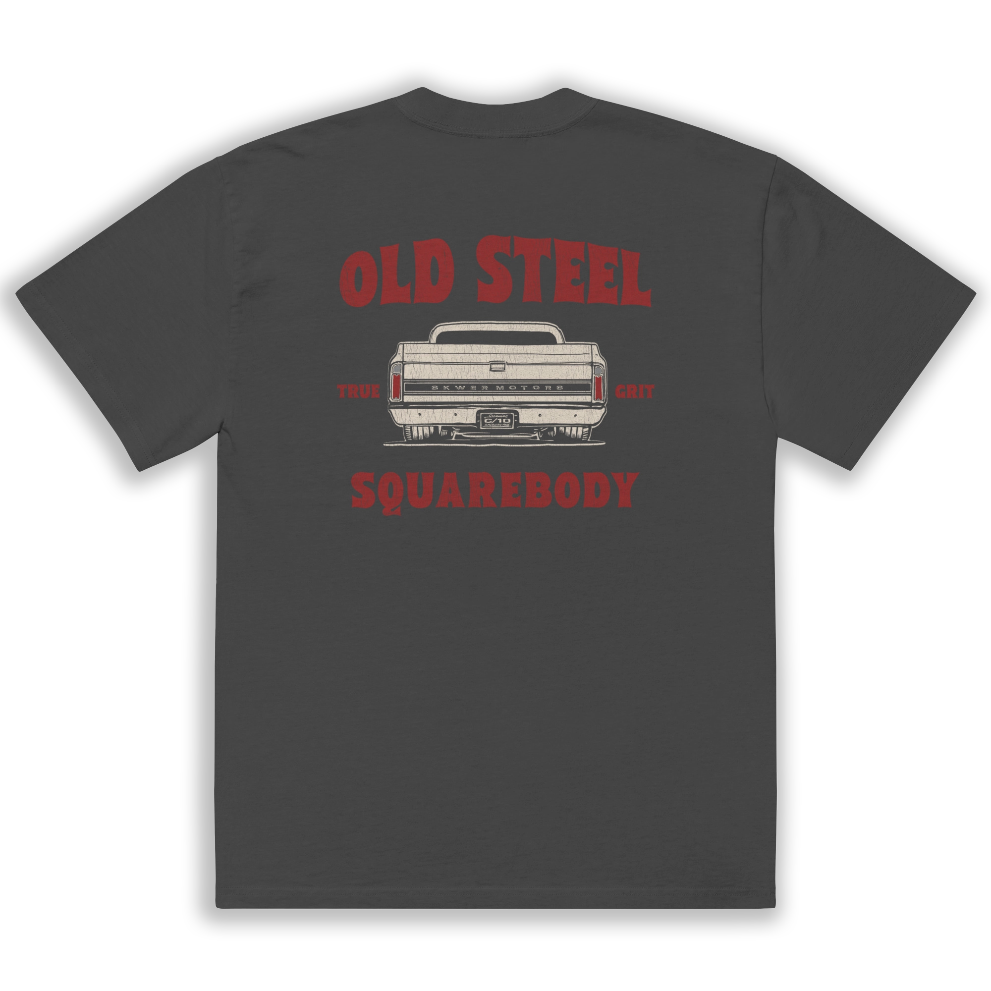Oversized Square Tee – Skwer Motors