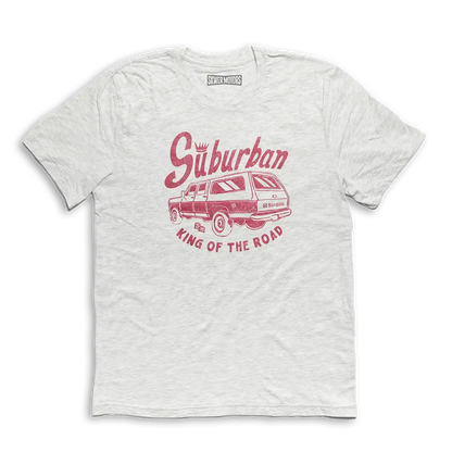 King Suburban white Tee