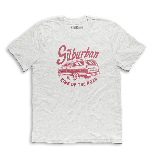 King Suburban white Tee