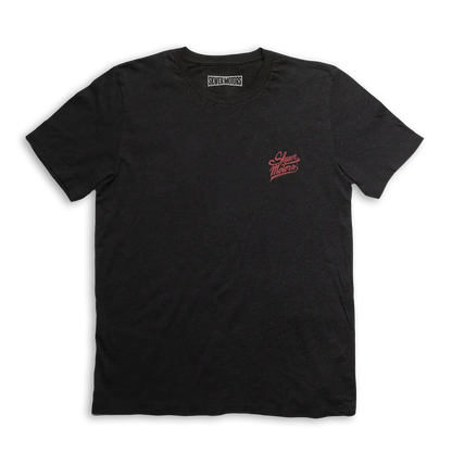smiles per gallon squarebody tee back graphic print
