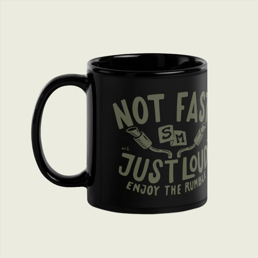 Not Fast Mug Black